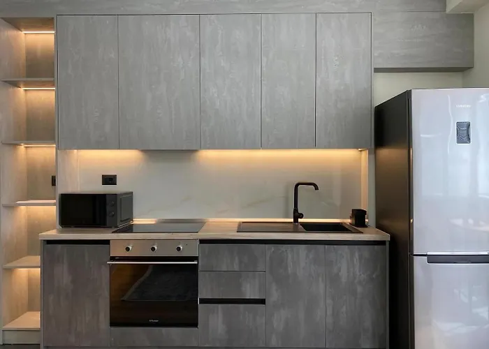 Апартаменты Peace And Luxury Apartment, In Center, New Bazaar1 *